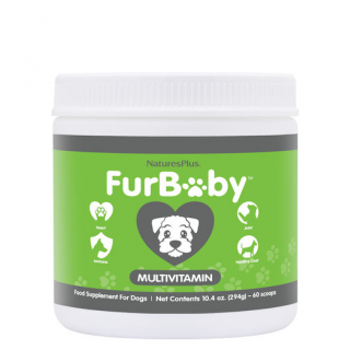 Natures Plus FurBaby Πολυβιταμίνες Σκύλου σε Σκόνη 294gr