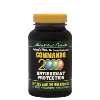 Nature's Plus Commando 2000 Πρωτοποριακή Αντιοξειδωτική Φόρμουλα Μεγάλου Φάσματος 90ταμπλέτες