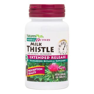 Nature's Plus Milk Thistle 250mg Γαϊδουράγκαθο Ισχυρό Αντιοξειδωτικό, Αντιφλεγμονώδες & Αποτοξινωτικό 60 φυτικές κάψουλες