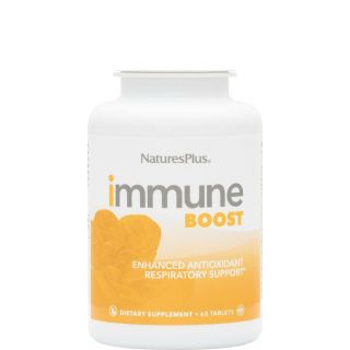 Nature’s Plus Immune Boost 60tabs Υποστήριξη Αναπνευστικού & Ανοσοποιητικού Συστήματος