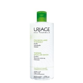 Uriage Thermal Micellar Water Νερό Καθαρισμού & Ντεμακιγιάζ Για Μικτό - Λιπαρό Δέρμα 500ml