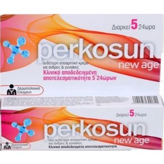 Perkosun New Age 5 Days 30gr Αποσμητικό Σε Κρέμα Διάρκειας 5 Ημερών (50% Επιπλέον Προϊόν)