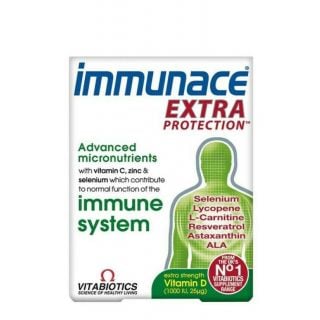 Vitabiotics Immunace Extra Protection 30ταμπλέτες για το Ανοσοποιητικό