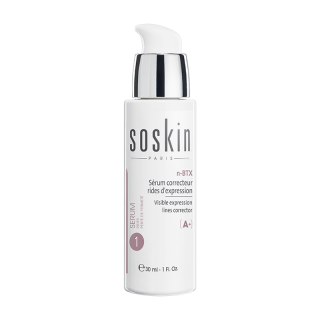 Soskin n-BTX Visible Expression Lines Corrector Serum 30ml Ορός Προσώπου Επανόρθωσης Γραμμών Έκφρασης