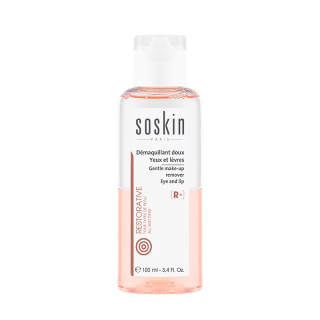 Soskin Gentle Make-up Remover Eye & Lip 100ml Απαλό Διφασικό Ντεμακιγιάζ για Μάτια & Χείλη