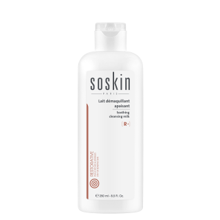 Soskin Soothing Cleansing Milk 250ml Καταπραϋντικό Γαλάκτωμα Καθαρισμού Προσώπου