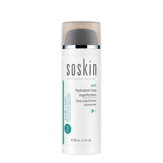 Soskin Akn Stop Imperfection Moisturizer 50ml Ενυδατική Κρέμα Προσώπου κατά των Ατελειών