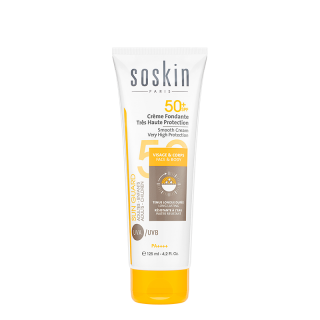 Soskin Sun Guard SPF50+ Smooth Cream 125ml Αντηλιακή Κρέμα για Πρόσωπο & Σώμα