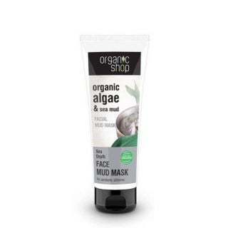 Natura Siberica Organic Shop Μάσκα Προσώπου Θαλασσινής Λάσπης για Σύσφιξη των Πόρων 75ml