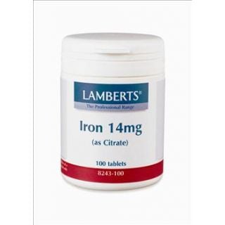 BestPharmacy.gr - Photo of Lamberts Iron 14mg 100 Tabs