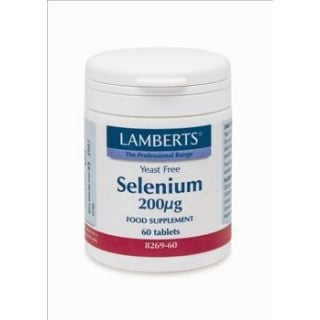 BestPharmacy.gr - Photo of Lamberts Selenium 200mcg 60 Tabs