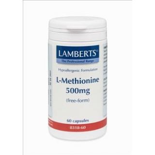 BestPharmacy.gr - Photo of Lamberts L Methionine 500mg 60 Caps