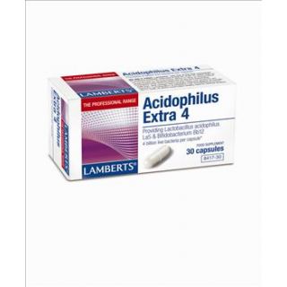 BestPharmacy.gr - Photo of Lamberts Acidophilus Extra 4 30 Caps