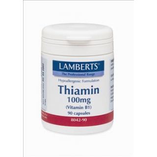 BestPharmacy.gr - Photo of Lamberts Thiamin 100mg (Vit B1) 90 Caps