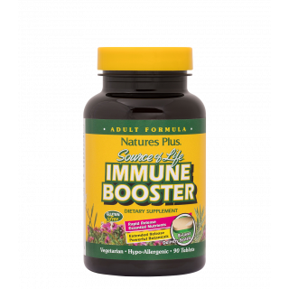 Nature's Plus Source of Life Immune Booster 90ταμπλέτες Ενίσχυση του Ανοσοποιητικού