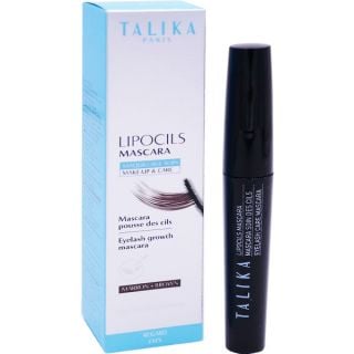 Talika Lipocils Mascara Black 8.5ml Μάσκαρα Καφέ για Ανάπτυξη των Βλεφαρίδων