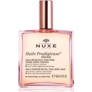 Nuxe Huile Prodigieuse Florale 50ml Ξηρό Λάδι για Πρόσωπο-Σώμα-Μαλλιά με Λουλουδένιο Άρωμα