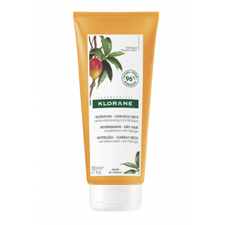 Klorane Baume Apres-Shampooing a Beurre de Mangue 200ml Θρεπτική Μαλακτική Κρέμα με Μάνγκο