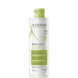 A-Derma Biology Micellaire Water 400ml Νερό Ντεμακιγιάζ για το Εύθραυστο Δέρμα