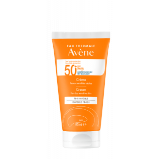 Avène Soins Solaire SPF50+ Αντηλιακή Κρέμα Προσώπου για Ξηρό & Πολύ Ξηρό Δέρμα 50ml