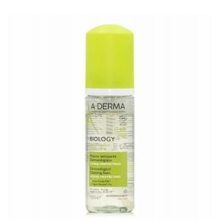 A-Derma Biology Hydra-Protective Cleansing Foam 150ml Ενυδατικός Αφρός Καθαρισμού Για Ευαίσθητες Επιδερμίδες