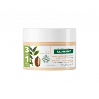 Klorane Nourishing & Repairing Mask with Organic Cupuacu Butter BIO 200ml Μάσκα Θρέψης & Επανόρθωσης με Βούτυρο Cupuacu