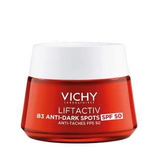 Vichy Liftactiv B3 SPF50 50ml Αντιγηραντική Κρέμα Ημέρας Προσώπου Κατά των Κηλίδων