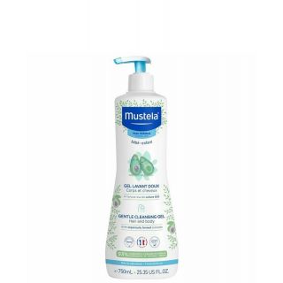 Mustela Gentle Cleansing Gel Τζελ Καθαρισμού για Μαλλιά & Σώμα 750ml