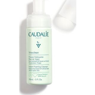 Caudalie Vinoclean Instant Foaming Cleanser 150ml Απαλός Αφρός Καθαρισμού Προσώπου