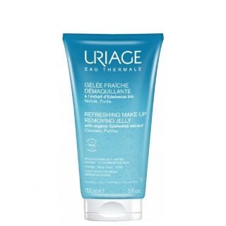 Uriage Refreshing Make Up Removing Jelly 150ml Αναζωογονητικό Gel Καθαρισμού για Μικτές / Λιπαρές Επιδερμίδες