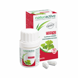 Naturactive Γκίνγκο 60 Caps Συμπλήρωμα Διατροφής για ενίσχυση της Μνήμης