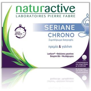 Naturactive Seriane Chrono 6 δισκία Συμπλήρωμα Διατροφής για την Αντιμετώπιση του Άγχους