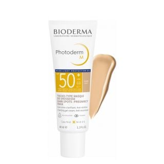 Bioderma Photoderm M Light SPF50+ Αντηλιακό Προσώπου με Χρώμα 40ml