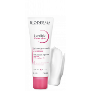 Bioderma Sensibio Defensive Light 40ml Καταπραυντική Κρέμα Προσώπου Ελαφριάς Υφής