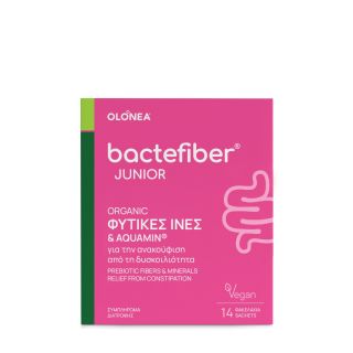 Olonea BacteFiber Junior Φυτικές Ίνες για την Ανακούφιση της Παιδικής Δυσκοιλιότητας 14φακελάκια
