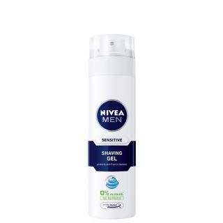 Nivea Men Sensitive Gel Ξυρίσματος 200ml Για Ευαίσθητες Επιδερμίδες