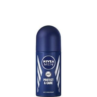 Nivea Men Protect & Care Roll-On Ανδρικό Αποσμητικό 48ωρης Προστασίας 50ml