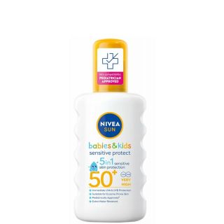 Nivea Sun Babies & Kids Spray Βρεφικό-Παιδικό Αντηλιακό Γαλάκτωμα Προσώπου & Σώματος 200ml