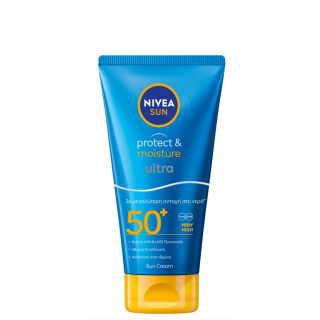 Nivea Nivea Sun SPF50+ Protect & Moisture Αντηλιακή Προστασία και Ενυδάτωση 150ml