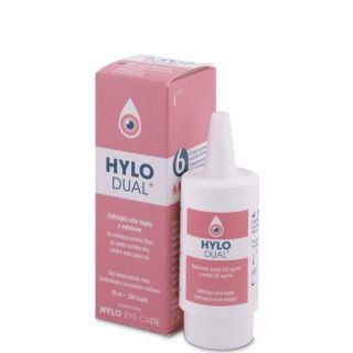 Ursapharm Hylo Dual Οφθαλμικές Σταγόνες με Εκτοϊνη & Υαλουρονικό Οξύ 10ml