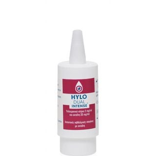 Hylo Dual Intense Οφθαλμικές Σταγόνες με Υαλουρονικό Οξύ για Ξηροφθαλμία 10ml