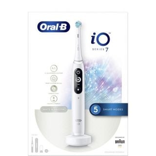 Oral-B iO Series 7 Magnetic White Alabaster Hλεκτρική Οδοντόβουρτσα 1τεμάχιο