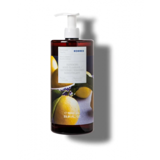 Korres Renewing Body Cleanser Basil Lemon 1Ltr Αφρόλουτρο Βασιλικός Λεμόνι 