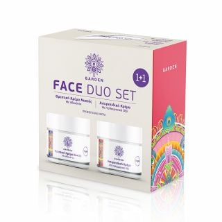 Garden Of Panthenols Face Duo Set No4 Θρεπτική Kρέμα Νύκτας Με Αβοκάντο 50ml + Αντιρυτιδική Κρέμα Με Υαλουρονικό Οξύ 50ml