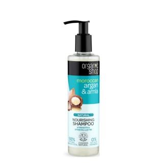 Natura Siberica Organic Shop Moroccan Argan & Amla Σαμπουάν Θρέψης για Δύναμη & Λάμψη 280ml