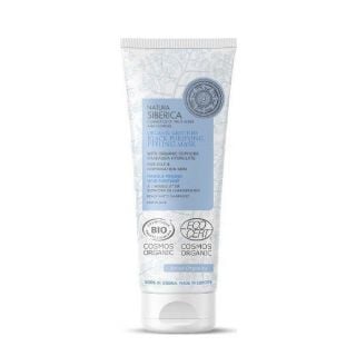 Natura Siberica Organic Certified Μαύρη Απολεπιστική Μάσκα Προσώπου Λιπαρές & Μικτές Επιδερμίδες 75ml