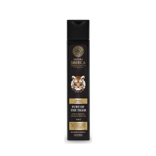 Natura Siberica Men Fury Of The Tiger Ανδρικό Σαμπουάν - Αφρόλουτρο για Σώμα & Μαλλιά 250ml