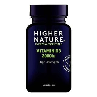 Higher Nature Vitamin D3 2000iu 60 Caps Βιταμίνη D3