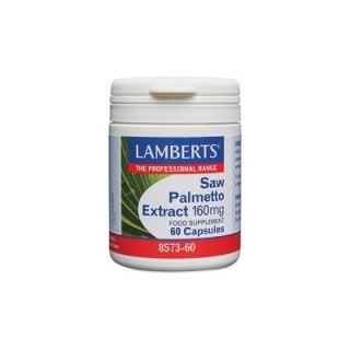 Lamberts Saw Palmetto Extract 160 mg Συμπλήρωμα Διατροφής για την Αντιμετώπιση Καλοήθους Υπερπλασίας του Προστάτη