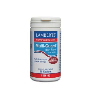 Lamberts Multi Guard Iron Free 60ταμπλέτες Πολυβιταμίνη χωρίς Σίδηρο